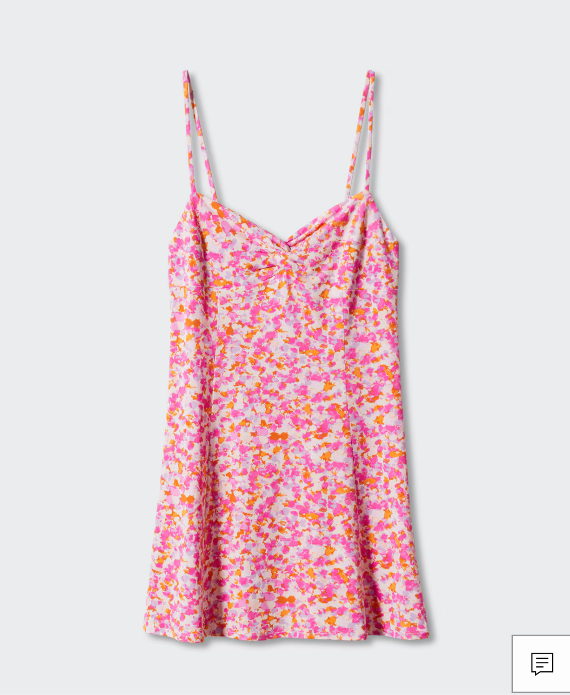 Robe courte florale MANGO ( Neuf avec étiquette )