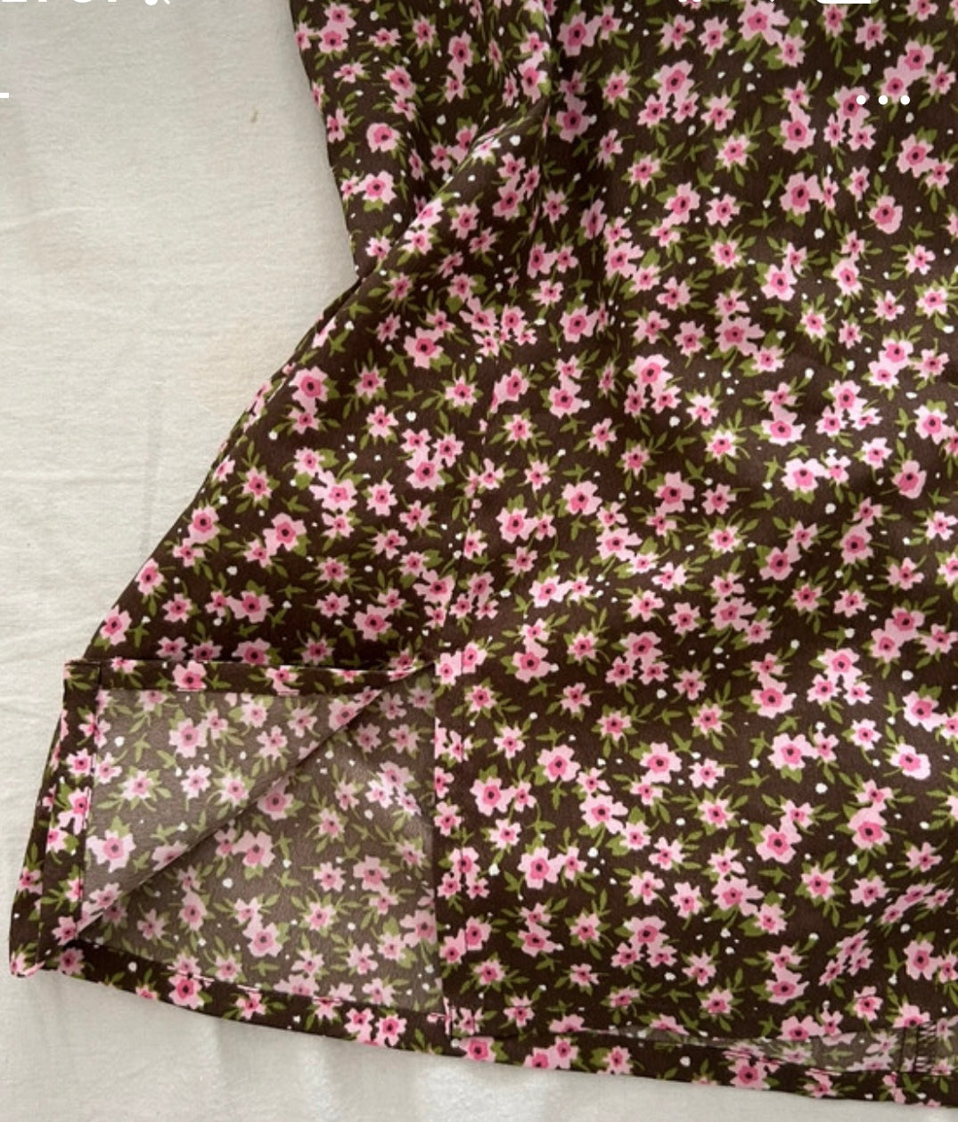 💐 Mini-jupe Daisy Street – Kaki & Rose