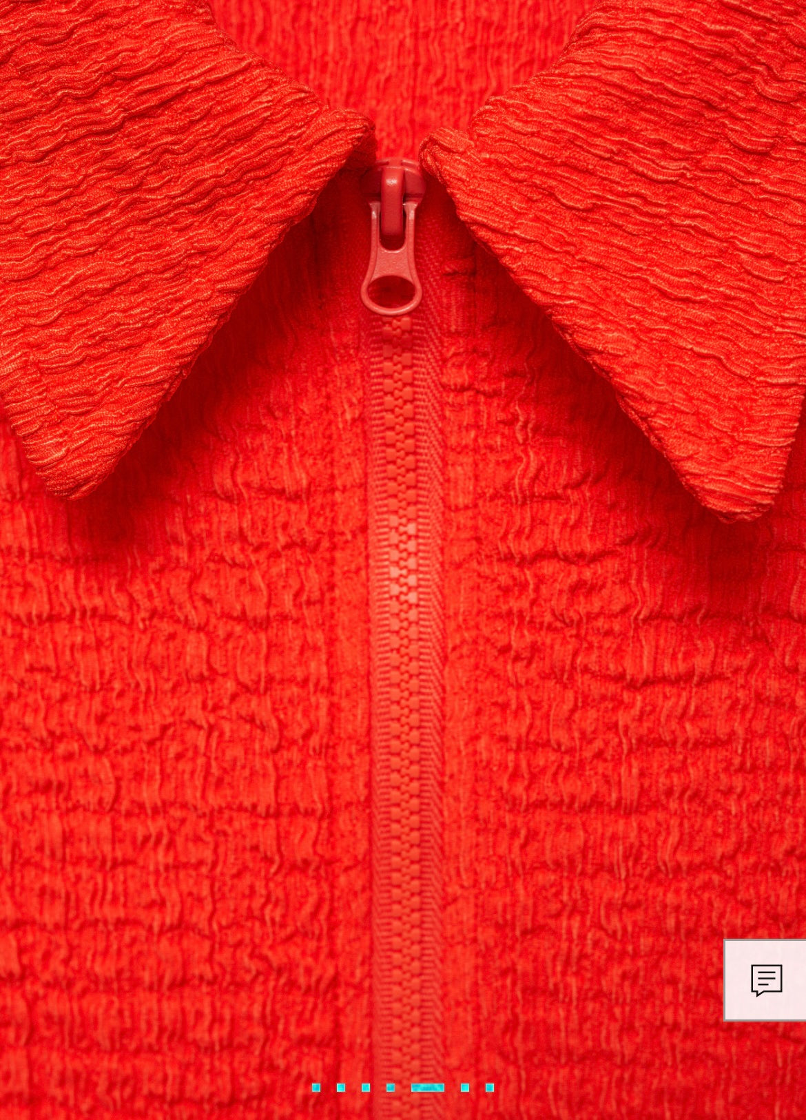 Robe col polo texturée MANGO Outlet (Neuf avec étiquette)