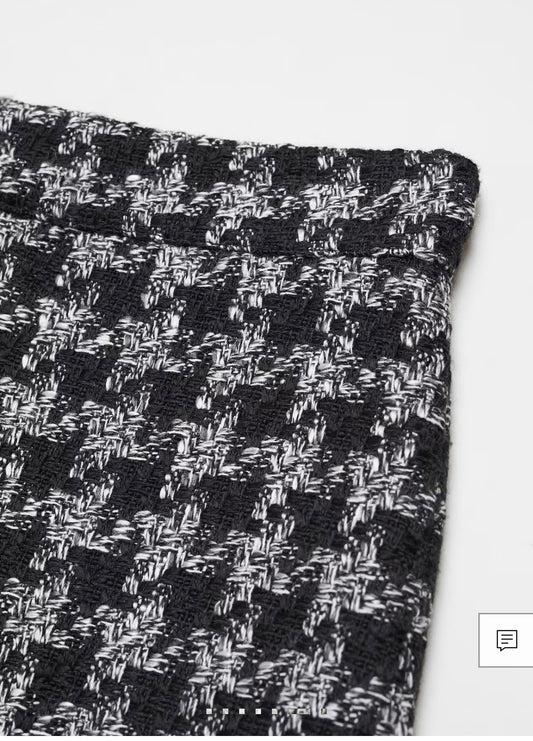 Mini jupe tailleur tweed MANGO (Neuf avec étiquette)