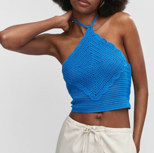 Top col noué MANGO Outlet ( Neuf avec étiquette )