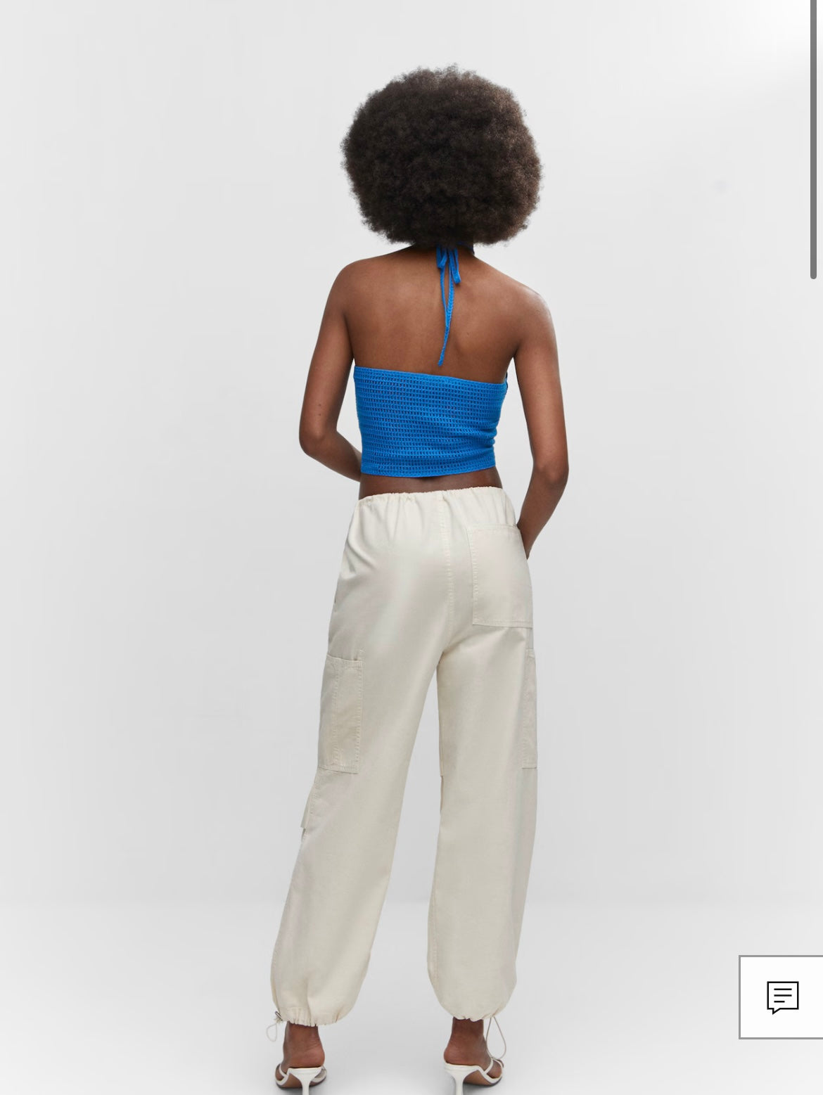 Top col noué MANGO Outlet ( Neuf avec étiquette )